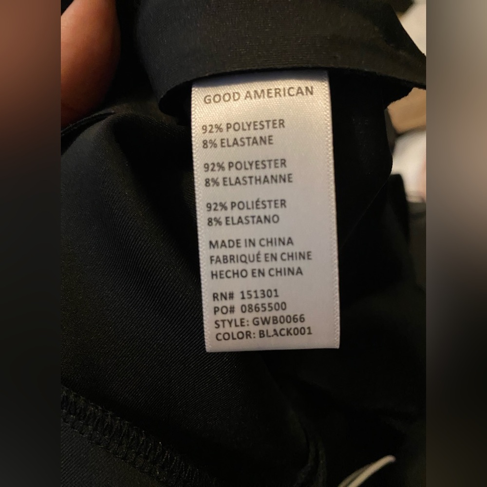 Good American Womens scuba pull on trousers pants size 4 (XL) - Picture 4 of 5